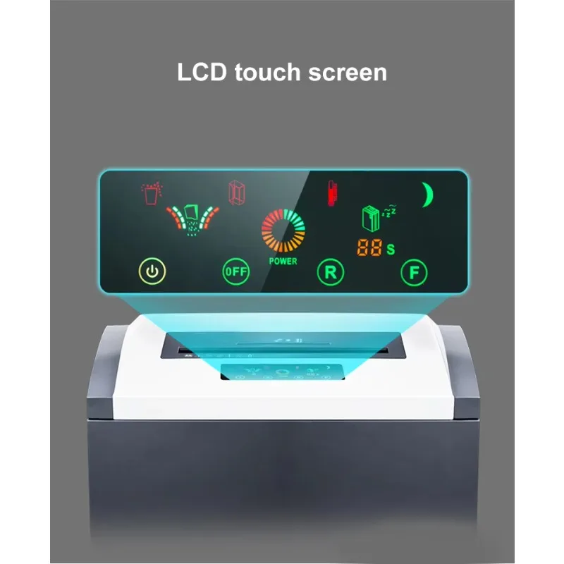 HotA3 P-5 Industry آلة تقطيع الورق الثقيلة 130L بطاقات الائتمان ذات القطع الصغير CD 25 ورقة مناسبة لتقطيع البنك الحكومي غير