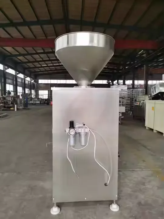 Meat Sausage Product Making Filling Machinetwister Automatic Sausage Stuffer With Twisting Function