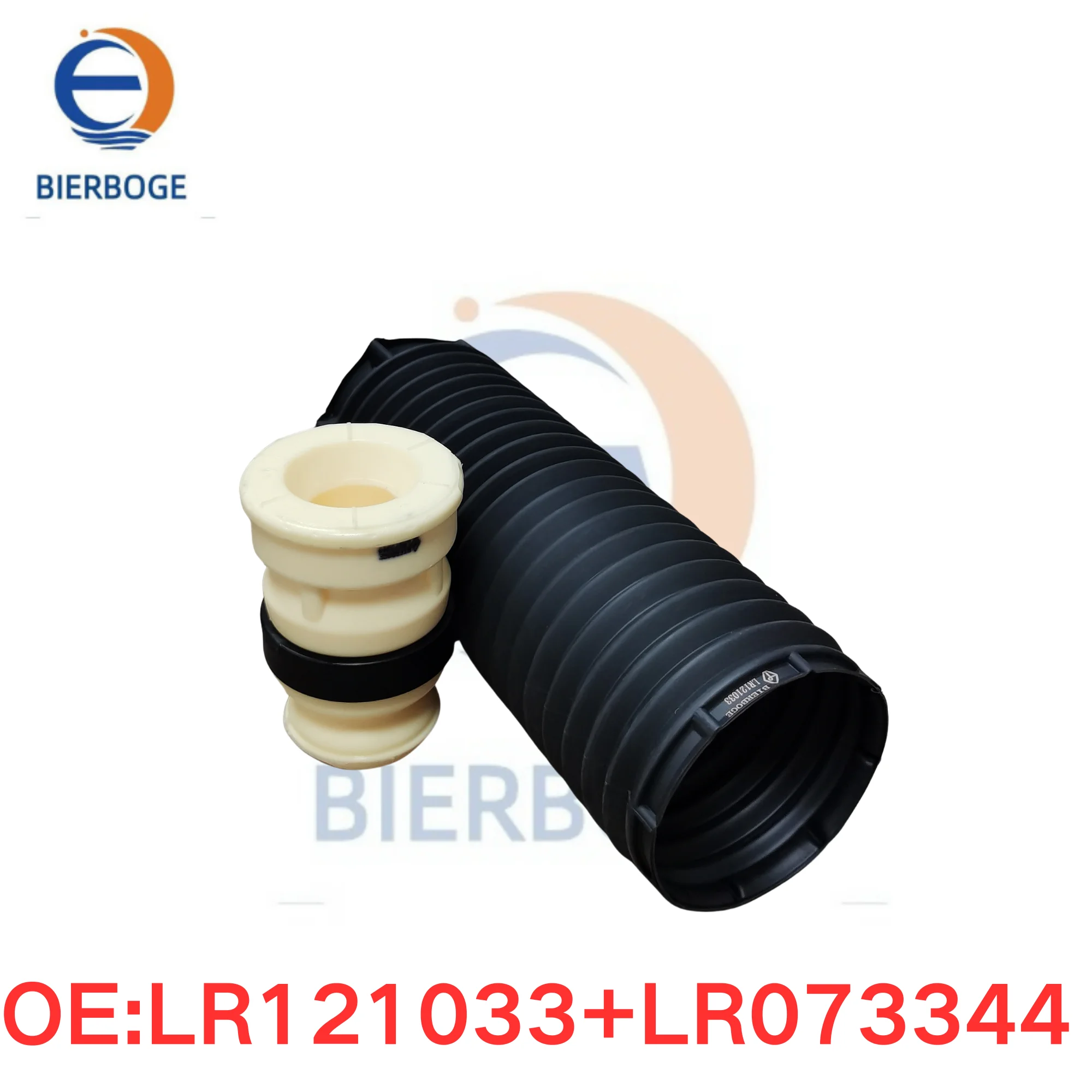 Para Land Rover Evoque RR RRE amortiguador de impacto frontal Kit de reparación de goma LR121033 LR073344 amortiguador de goma y cubierta antipolvo