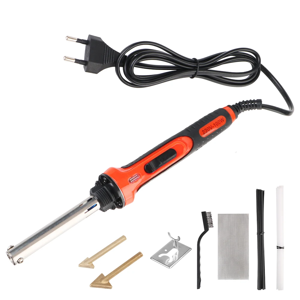 

Car Repair Tool Plastic Parts Crack Bumper For SUV Truck Pickup Automotive Soldering lron Repair Triangle Smoothing Knife