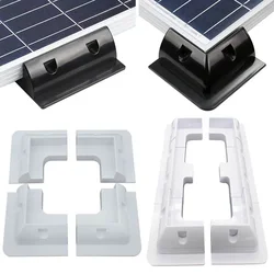 1/4/6Pcs Solar Panel Mounting Bracket Plastic Photovoltaic Panel Fixing Corner Brackets For Caravans RV Motorhomes Camper Vans
