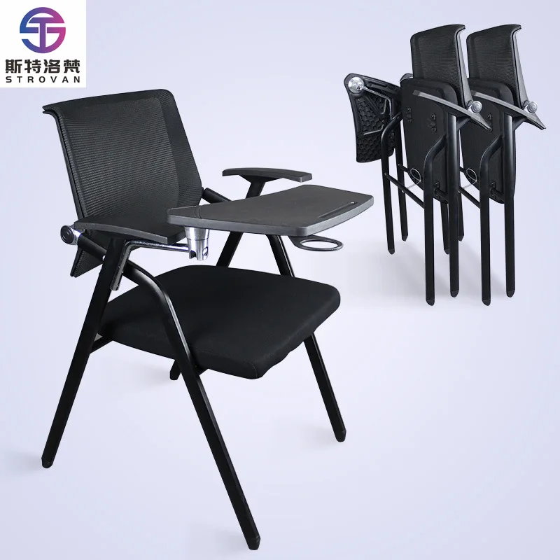 Modern Office Furniture Mesh  Training Computer Desk Chair Executive Ergonomic Foldable Office Chair