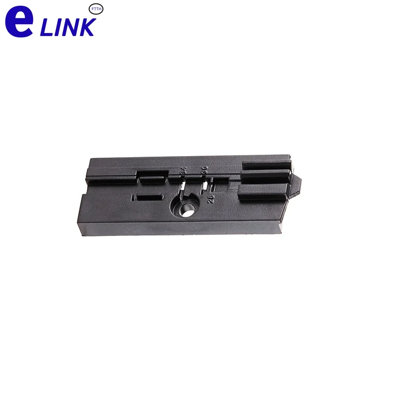 fiber optic fixed length 10pcs FTTH tool set luggage optical cable cutting cleaver leather wire fixing fixture 34/30/28