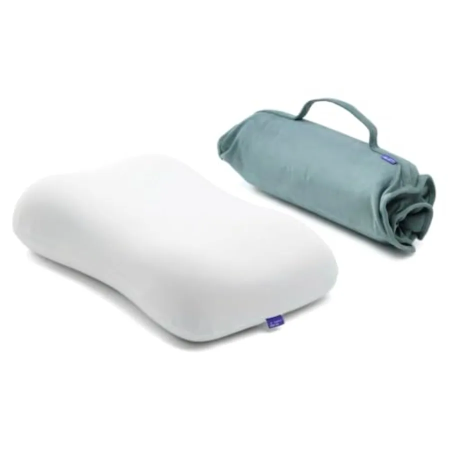 Chion Lab Travel Deep Sp Pillow Compt Memory Foam Ne Pillow For S Porble Pillow…