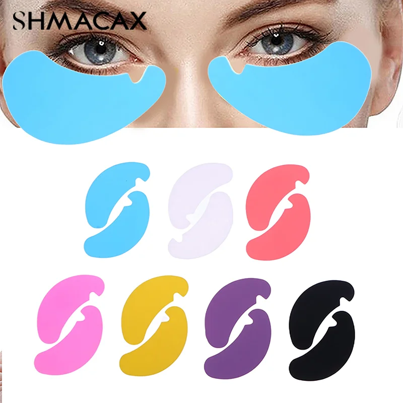 Coussinets d'extension de cils en silicone, 1 paire, patchs sous les yeux, coussinets de levage de cils, coussinets de cils permanents, coussinets anti-déformables, outils de maquillage