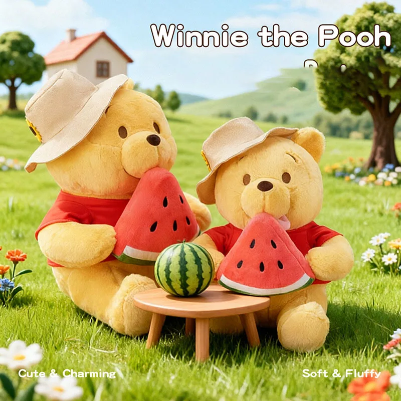 

20/80cm Disney Winnie Stuffed Plush Toys Cute Huge Stuffed Toys Cartoon Anime Plushie Big Bear Doll Xmas Gift for Children