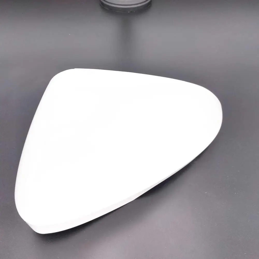 

White Left Driver Side Mirror Cover Cap Decoration Fit For Ford Fusion 2013-2021