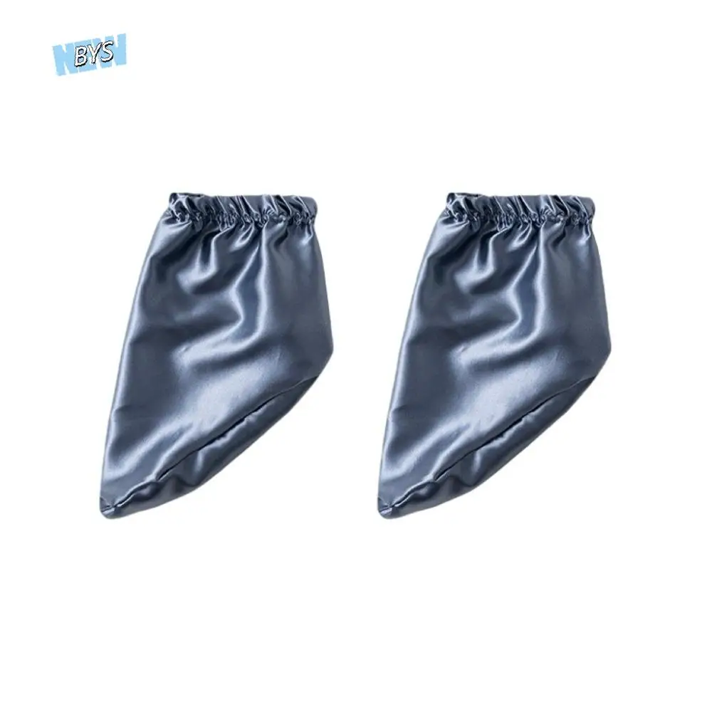 

Glossy Silk Sleeping Socks Soft Postpartum Care Loose Foot Covers Solid Color Night Wear Air Conditioning Socks Sleep Time