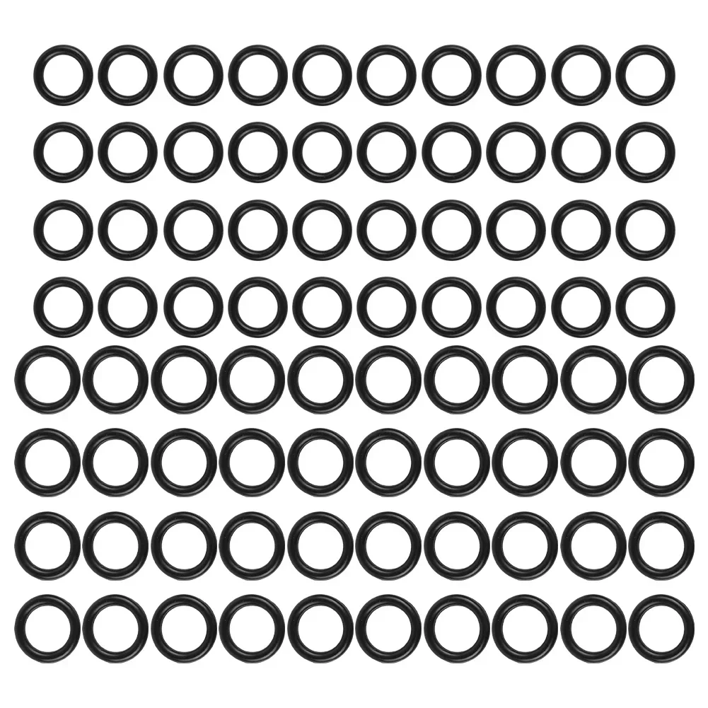 80pcs 1/4'' M22 3/8'' O-Rings Washer Rubber For Pressure Washer Hose Quick Disconnect Gardening Watering Tools Accessories