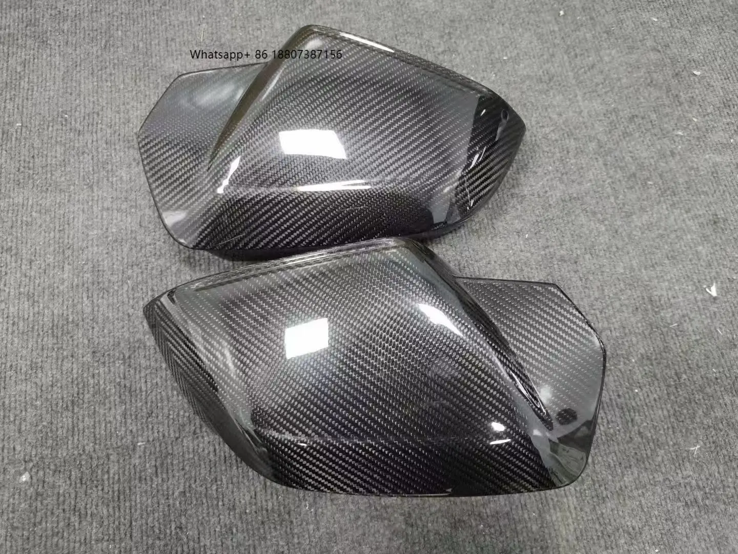 

New for 5 Series M5 G60 G90 Dry Carbon Bumper with Exhaust Cut-Outs Bolt-On
