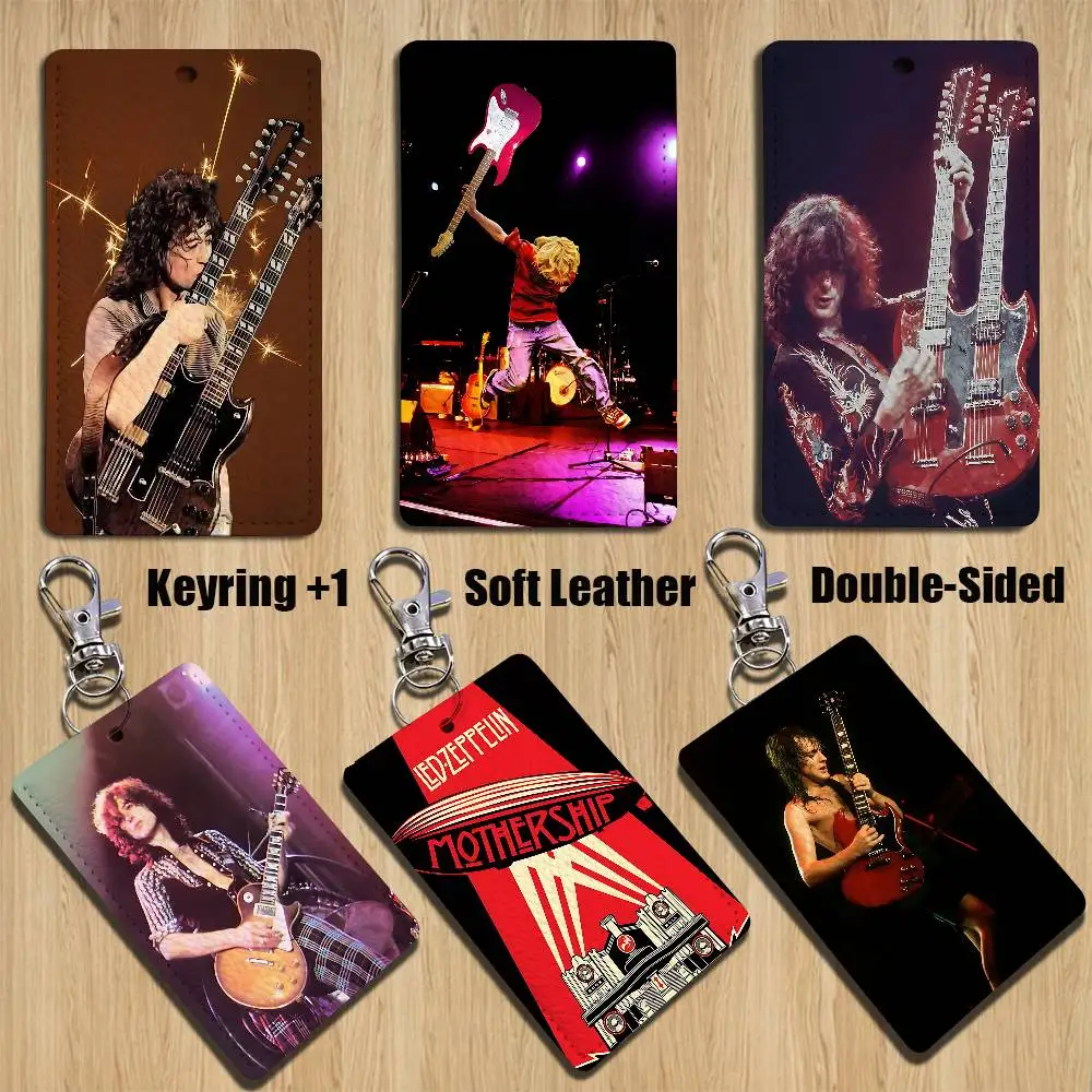 พวงกุญแจ L-LedS Zeppelin COOL เหมาะสำหรับใส่บัตรรถไฟใต้ดิน บัตรธนาคาร บัตรรถโดยสาร ซองใส่บัตร กระเป๋าใส่บัตร ลายพื้นผิว