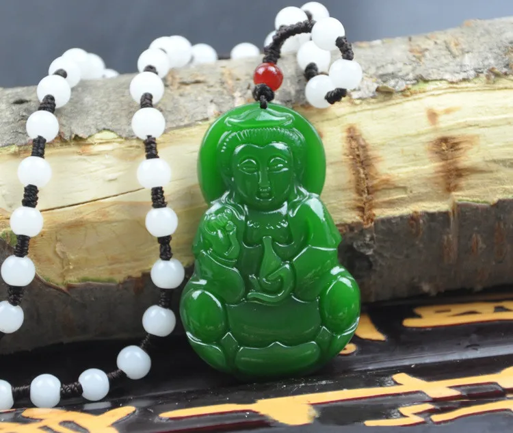 Xinjiang Hetian Jade Jade Pure Bottle Guanyin Bodhisattva Pendant Men's Simple Joker Safe Pendant