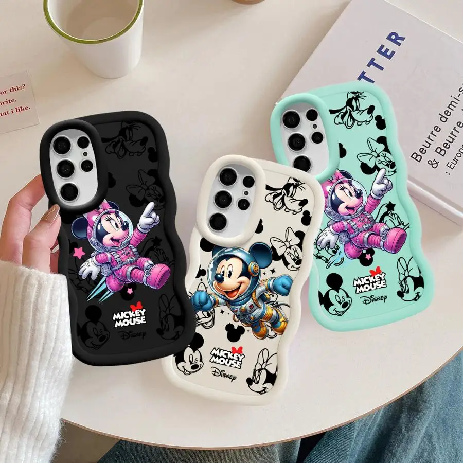 

Мягкий чехол для телефона Samsung Galaxy S24 S20 S21 FE S23 Plus S22 Ultra S25 Disney Микки Минни