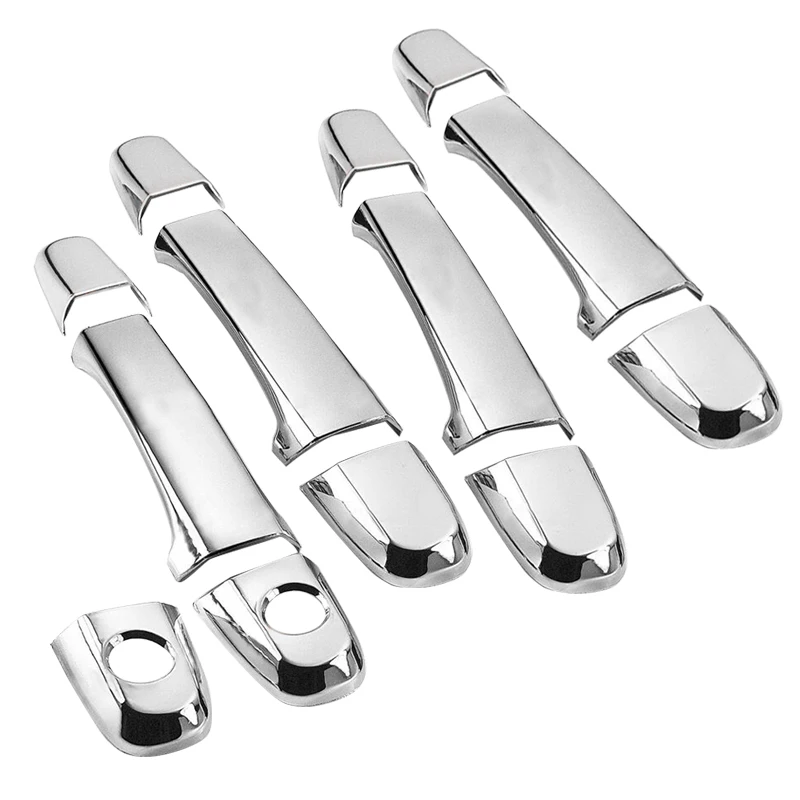 

Car Exterior Side Door Handle Covers Trims Fit For Lexus IS300 Sedan Wagon 2001 2002 2003 2004 2005 Silver ABS