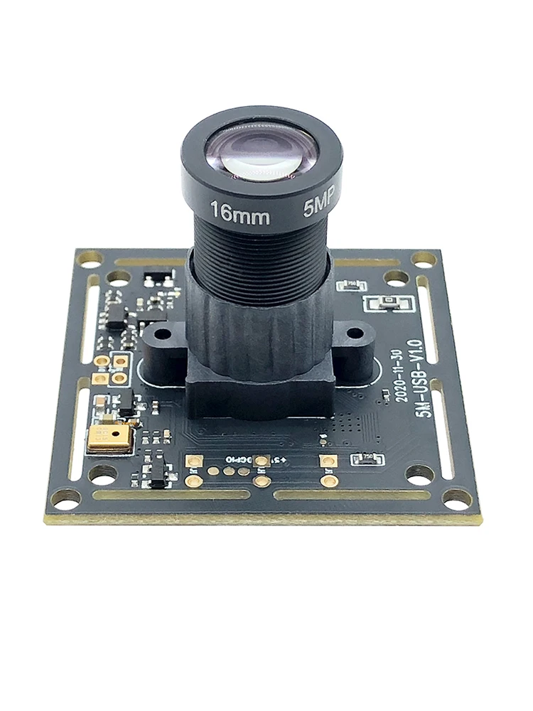 16 مللي متر 25 مللي متر عدسة CCTV كاميرا ويب الصناعية النقية المادية HD 500 واط UVC 2592*1944 30FPS وحدة كاميرا بمنفذ USB ميكروفون ويندوز لينكس