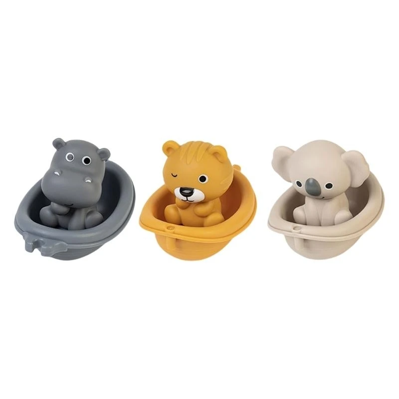 

Q0KB Lovely Animal Bath Игрушка для детей поощряет координацию ручных глаз