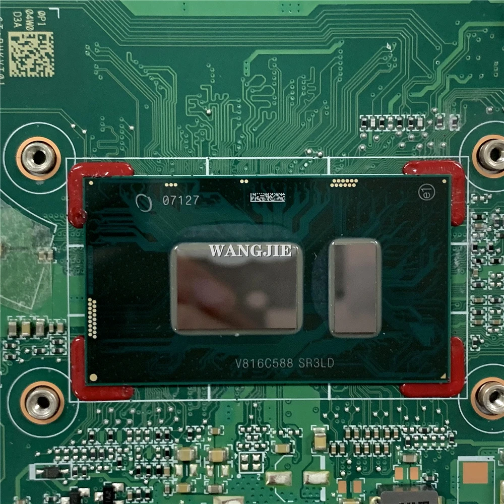 DA0P1BMB6D0 ل HP 240 G6 14-BS اللوحة الأم للكمبيوتر المحمول SR3LD i3-7020U وحدة المعالجة المركزية 100% العمل