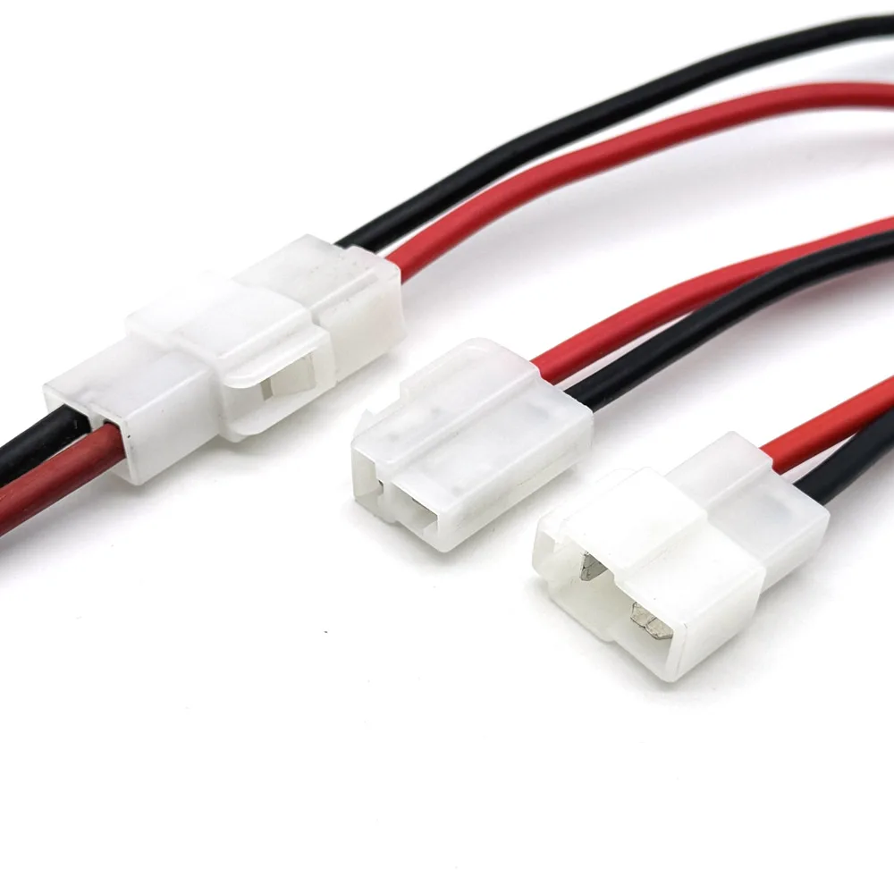 DJ7021-6.3-11/21 6.3mm 60V 2P Electric Vehicle Connector High Current Equipment Wiring Harness Male Female Plug Car Butt Joint