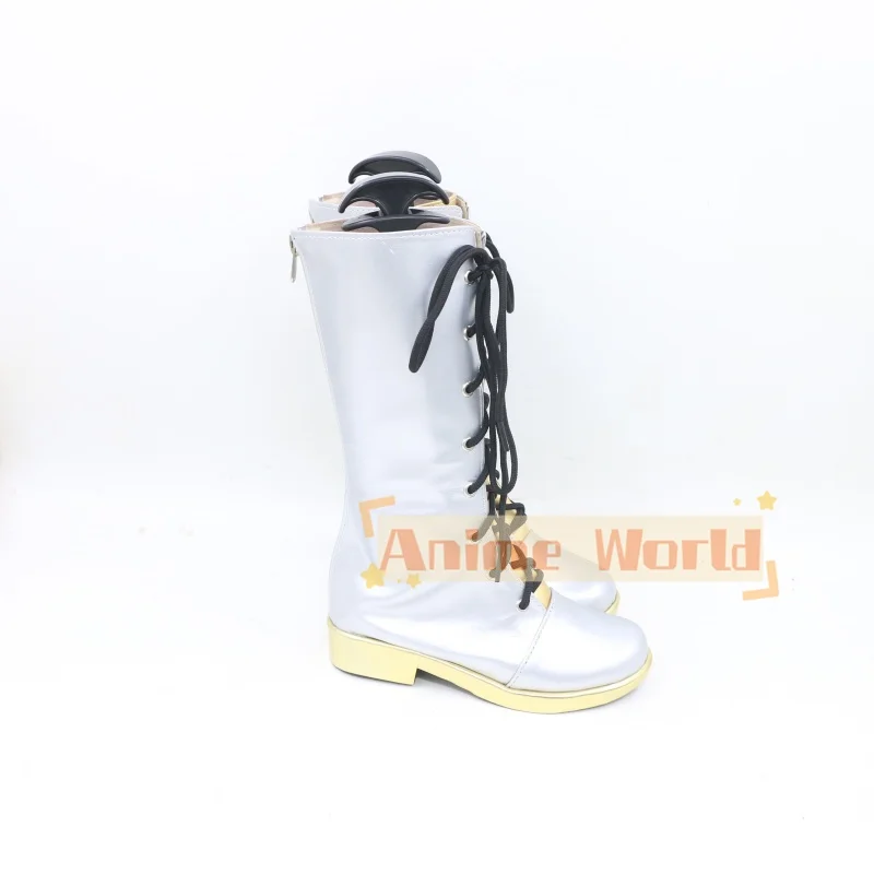 어린이 소년 소녀 KPop 악마 사냥꾼 HUNTR/X 루미 코스프레 신발 부츠 게임 애니메이션 파티 할로윈 코스프레 신발