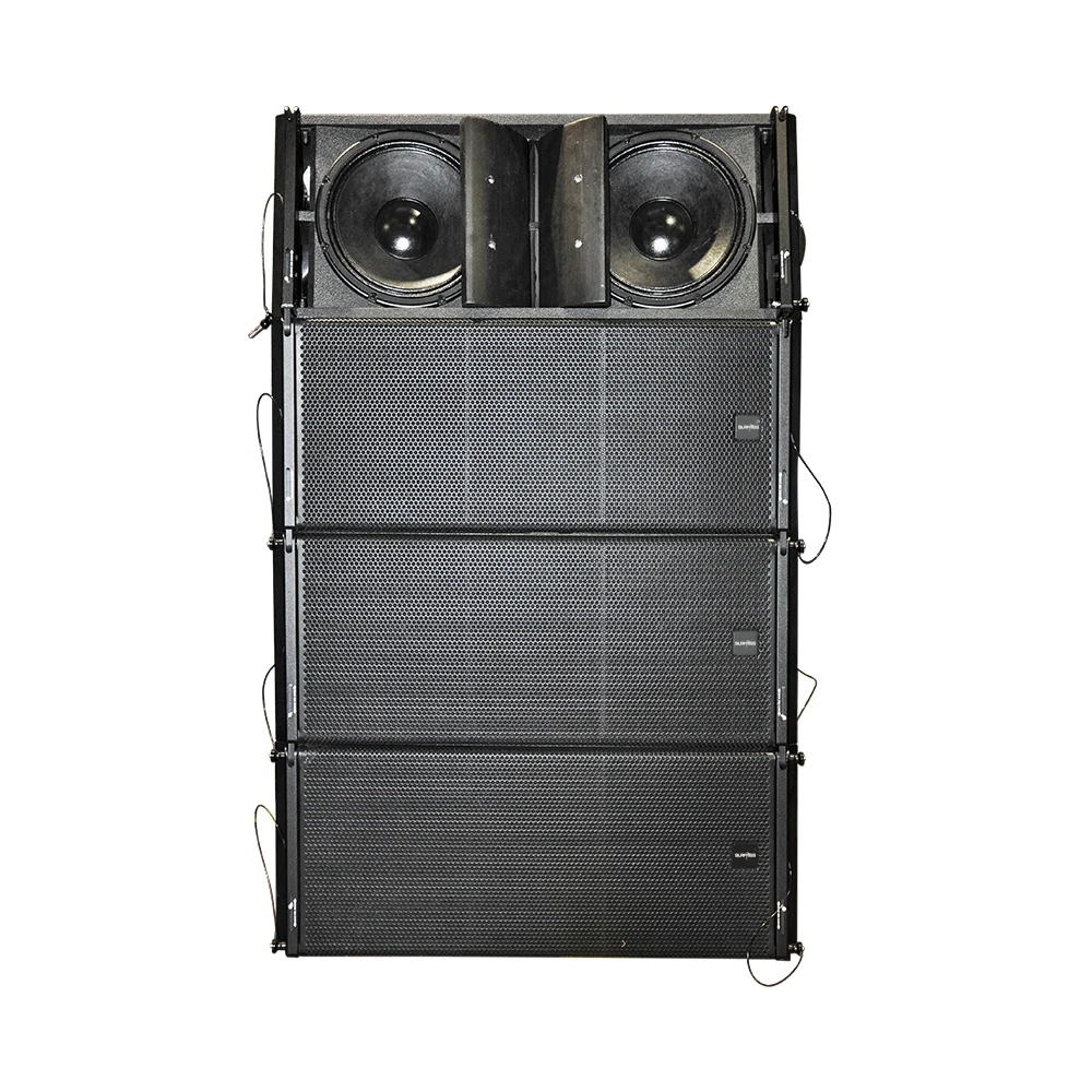 Dual 12-inch Neodymium Speaker With High-power Linear Array Professional Audio System For Outdoor Performances