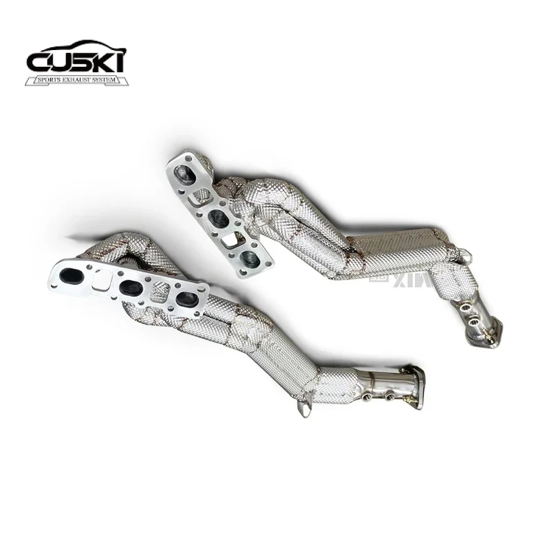 

High Flow Exhaust Muffler Pipe for Infiniti G37 3.7L 2008-2016 quality Stainless Steel car Exhaust Modification