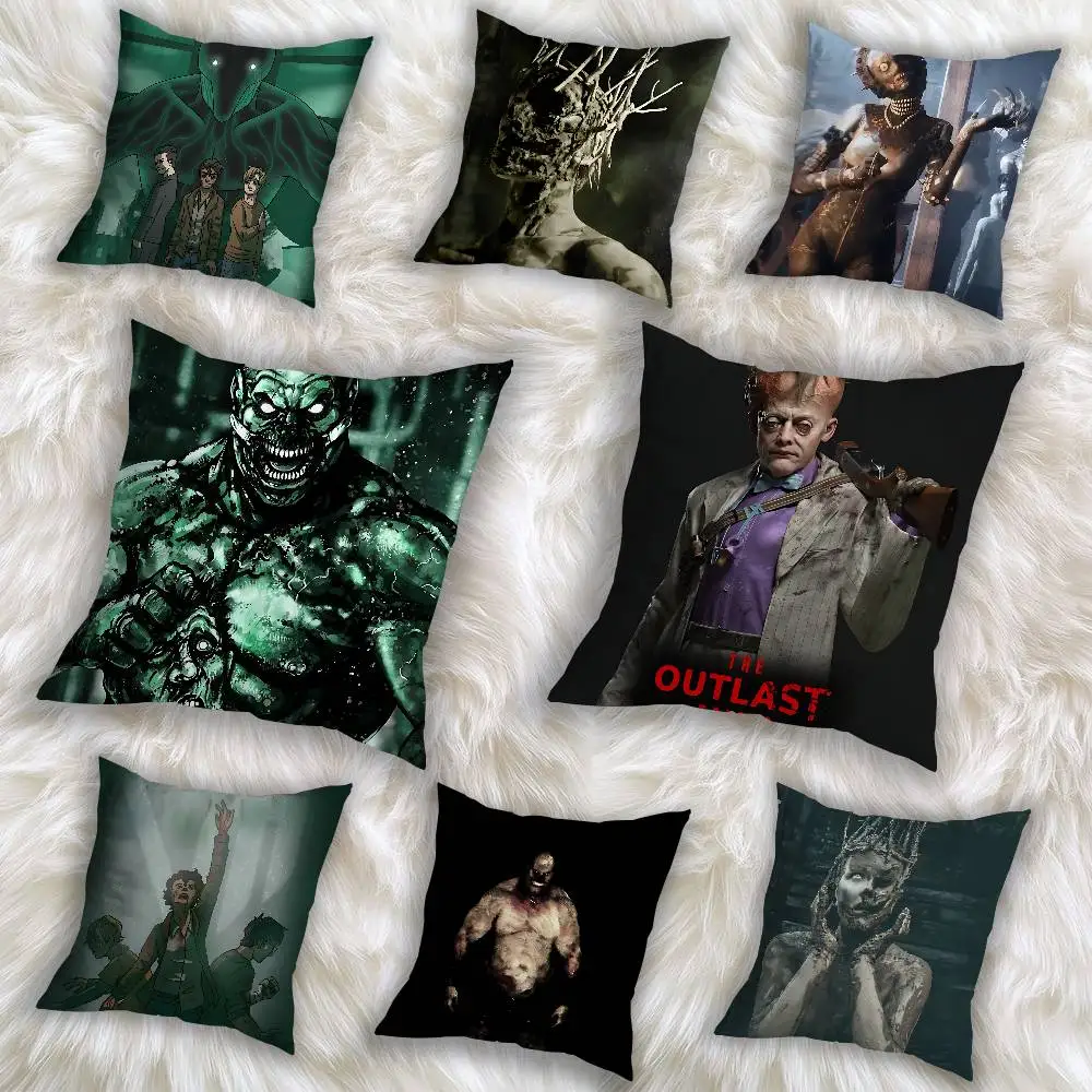 

Classic-Horror O-Outlast Pillow Case Pillow Case Living Room Sofa Cushion Cover Suitable For Home Bedroom Room Decoration