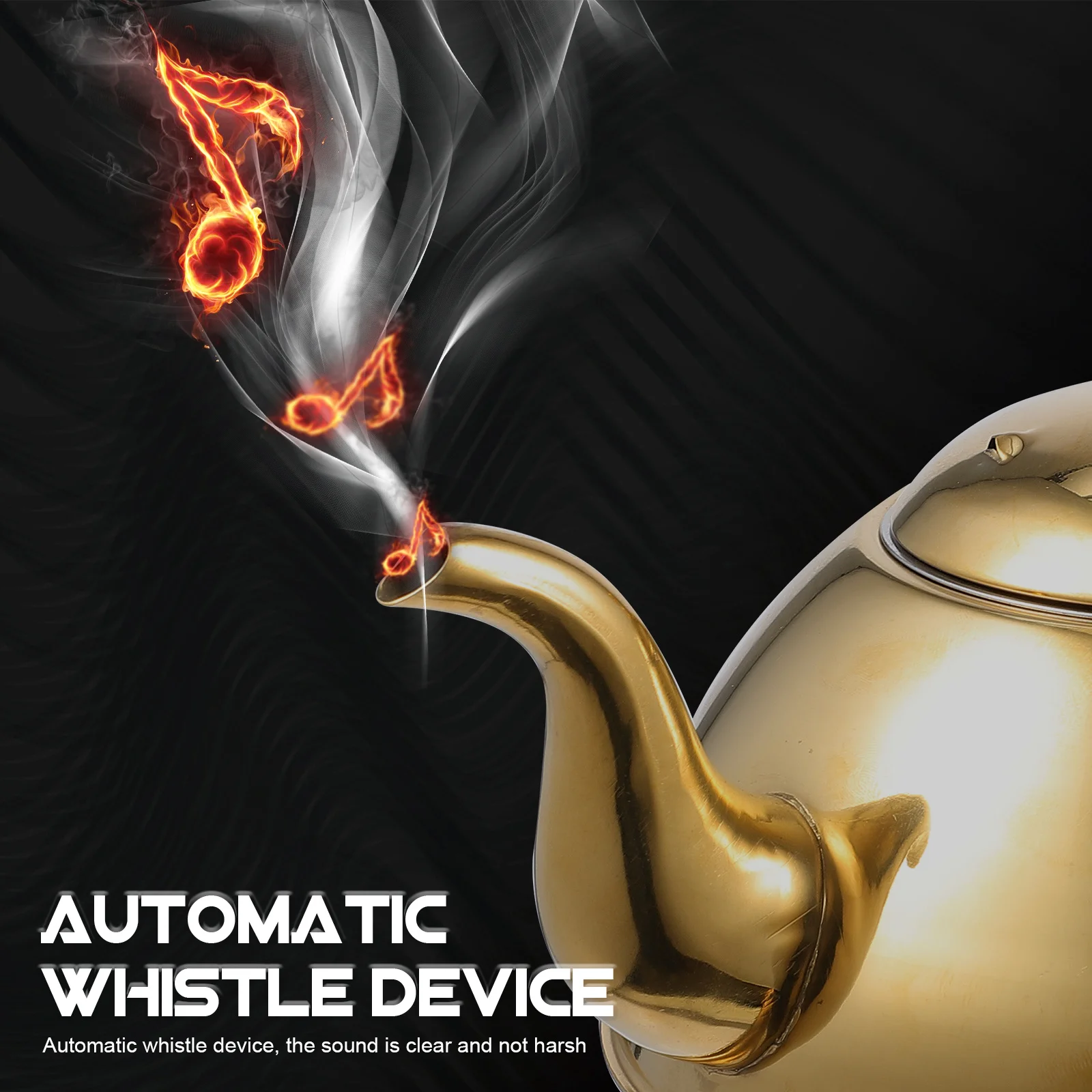 

1 шт., чайник из нержавеющей стали, плита, глянцевая поверхность, фильтр, чайник, чайник для кипячения, чайник для домашнего использования