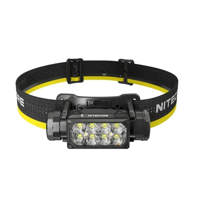 NITECORE HC65 UHE Farol de metal resistente 2000 lúmens USB-C recarregável com bateria NL1840HP