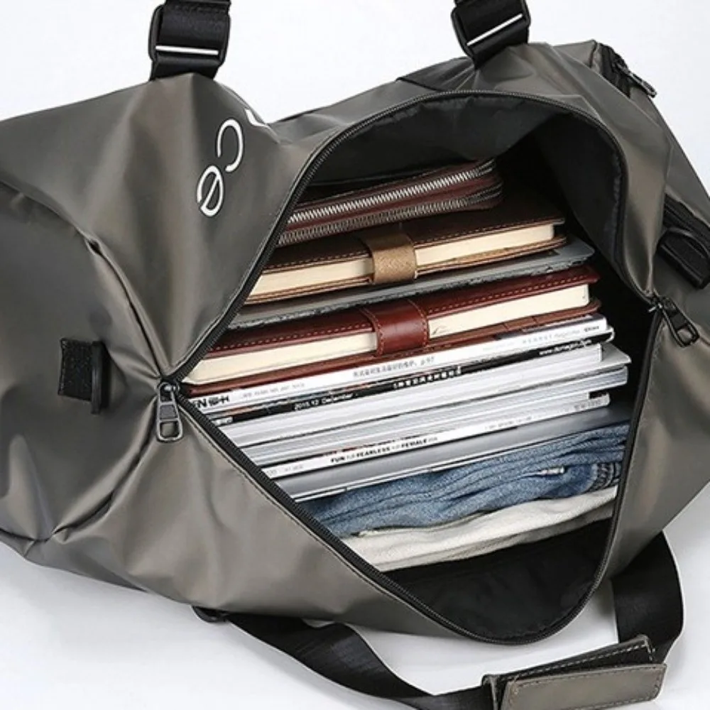 

Водонепроницаемая спортивная сумка для сухого и влажного кармана с сумкой для обуви, тренировочная сумка для плавания, дизайн с несколькими карманами, спортивная сумка для фитнеса и тренировок