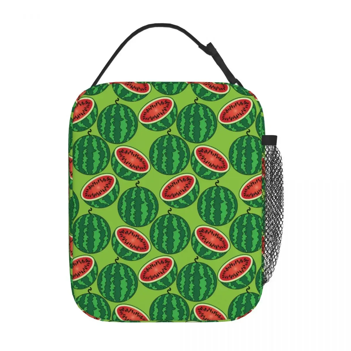 Bright Watermelon Accessories Insulated Lunch Bag School Food Box Portable Unique Design Cooler Thermal Bento Box