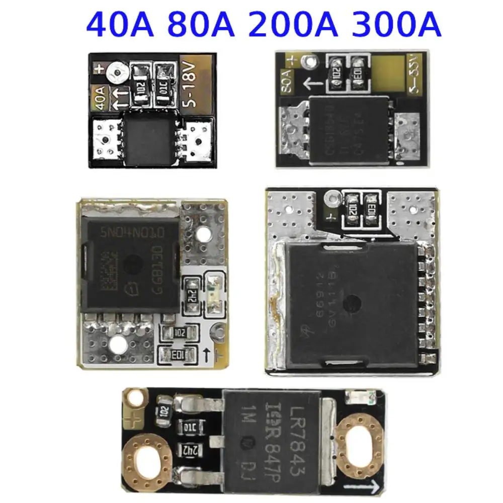 1~5 Stück 40A 80A 160A 200A 300A Mini Hochleistungs-MOS-Trigger-Schaltmodul Feldeffekttransistor PWM-Regelung Elektronischer Schalter