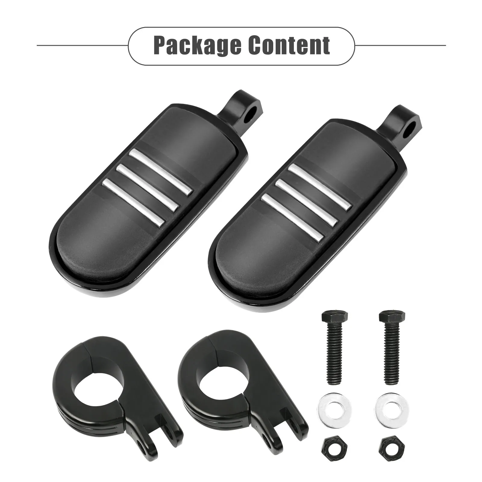 دراجة نارية الطريق السريع تحطم بار أوتاد القدم بقية المشابك مقاوم للماء محرك الحرس يتصاعد عدة ل هارلي هوندا سوزوكي هوندا كاواساكي