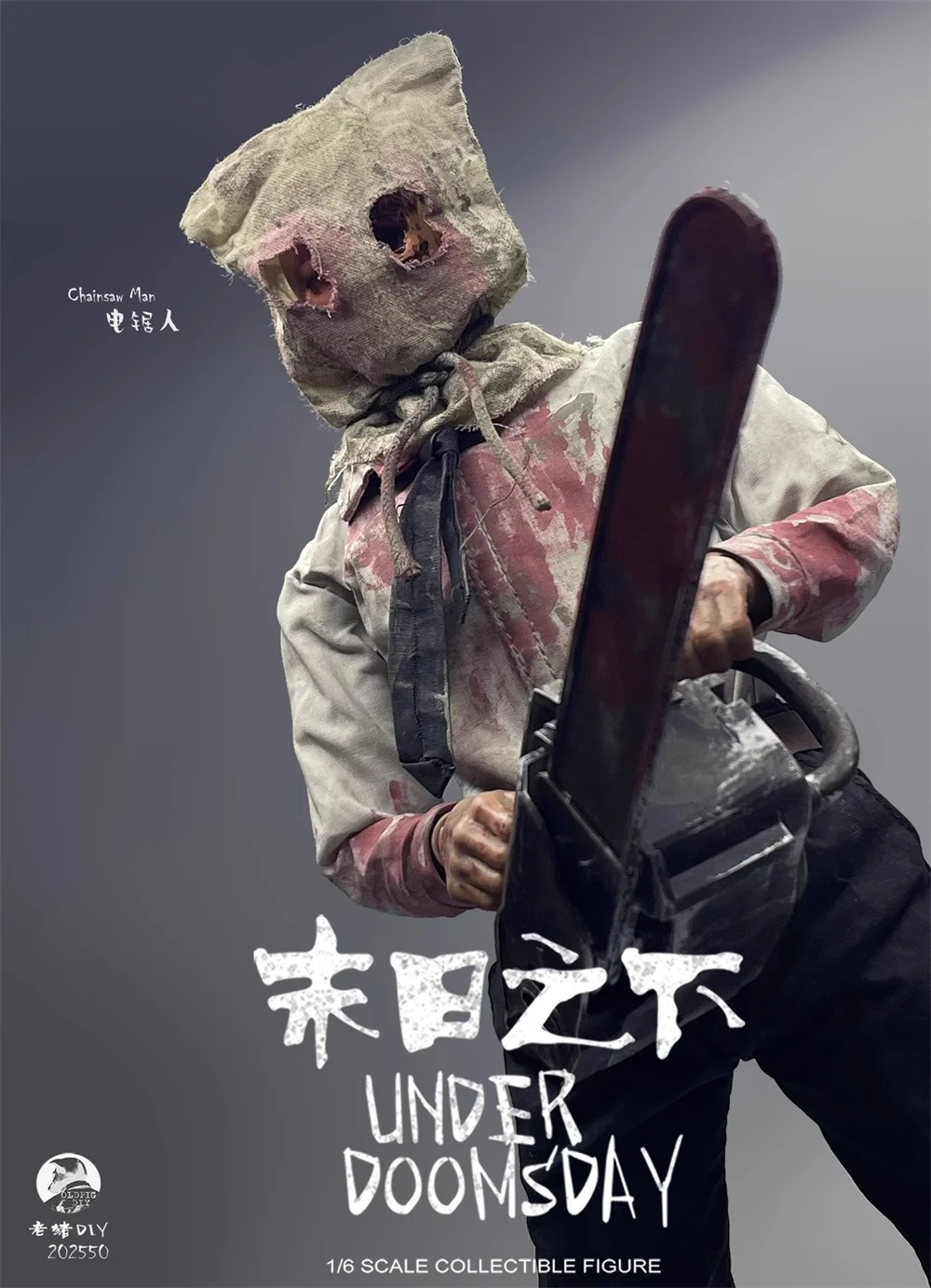 

New Arrival 1/6th 3ATOYS The Last of Walking Dead Zombie Chainsaw Full Set Moveable Action Figure Doll Gift For Fans Collect