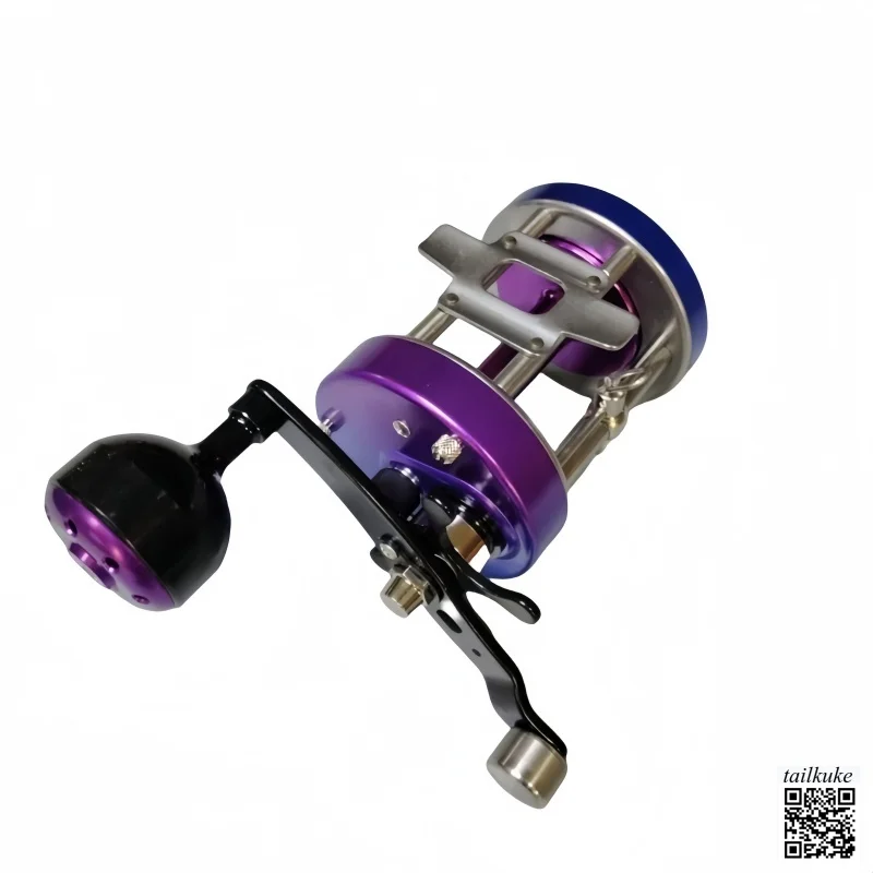 

MY7500 Visual Anchor Fish Wheel Magnetic Brake Full Metal Drum Anti explosion Line Fishing Wheel Lightweight Right Hand