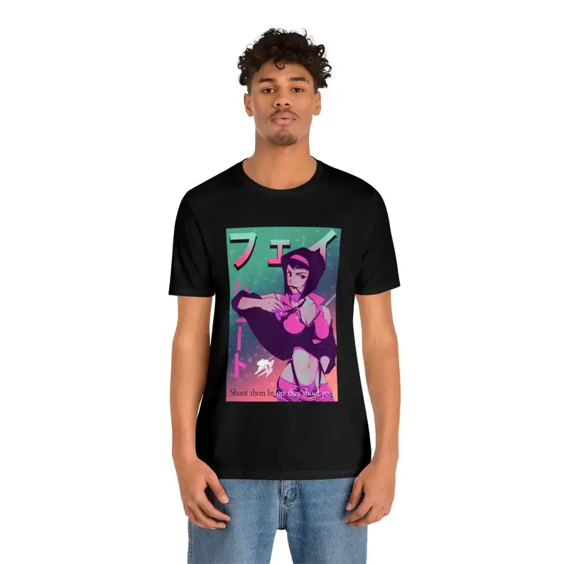 Faye Valentine Anime T-shirt Unisex, Anime  Manga Shirt, Japanese Shirts