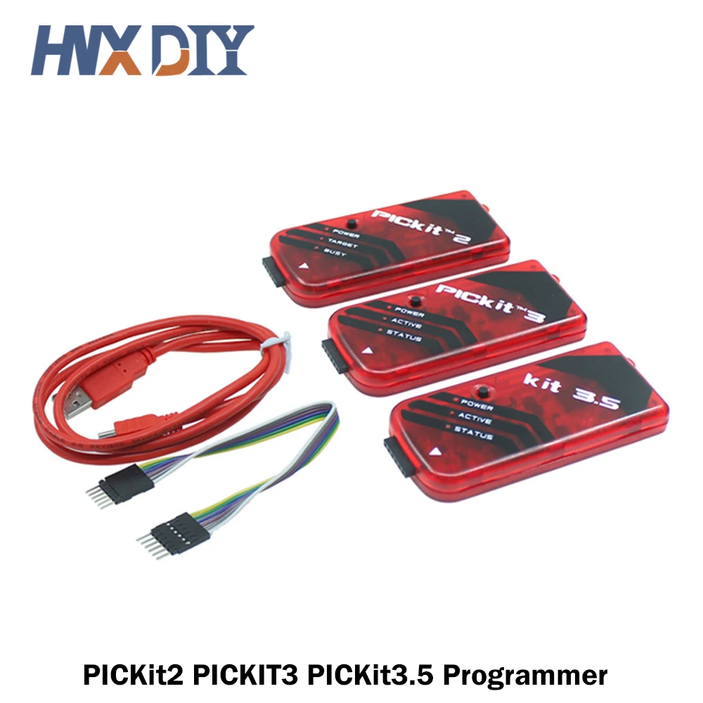 PICKit2 PICKIT3 PICKit3.5 Programmer + PIC ICD2 PICKit 2 PICKIT 3 PICKIT 3.5 Programming Adapter Universal Programmer Seat