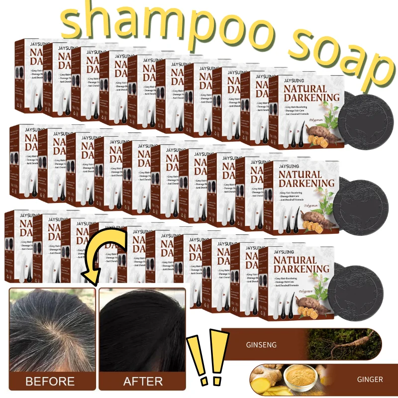 Hair Care Pantene - 天然ハーブ白髪染めシャンプーソープ タデ科植物エキス 白髪修復 ふけ防止 栄養補給 頭皮ケア
