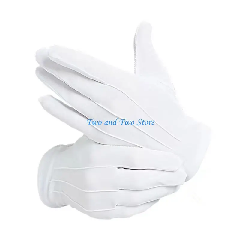 

HX6F Formal White Gloves Nonslip Hand Gloves For Men And Women Driving Formal Event