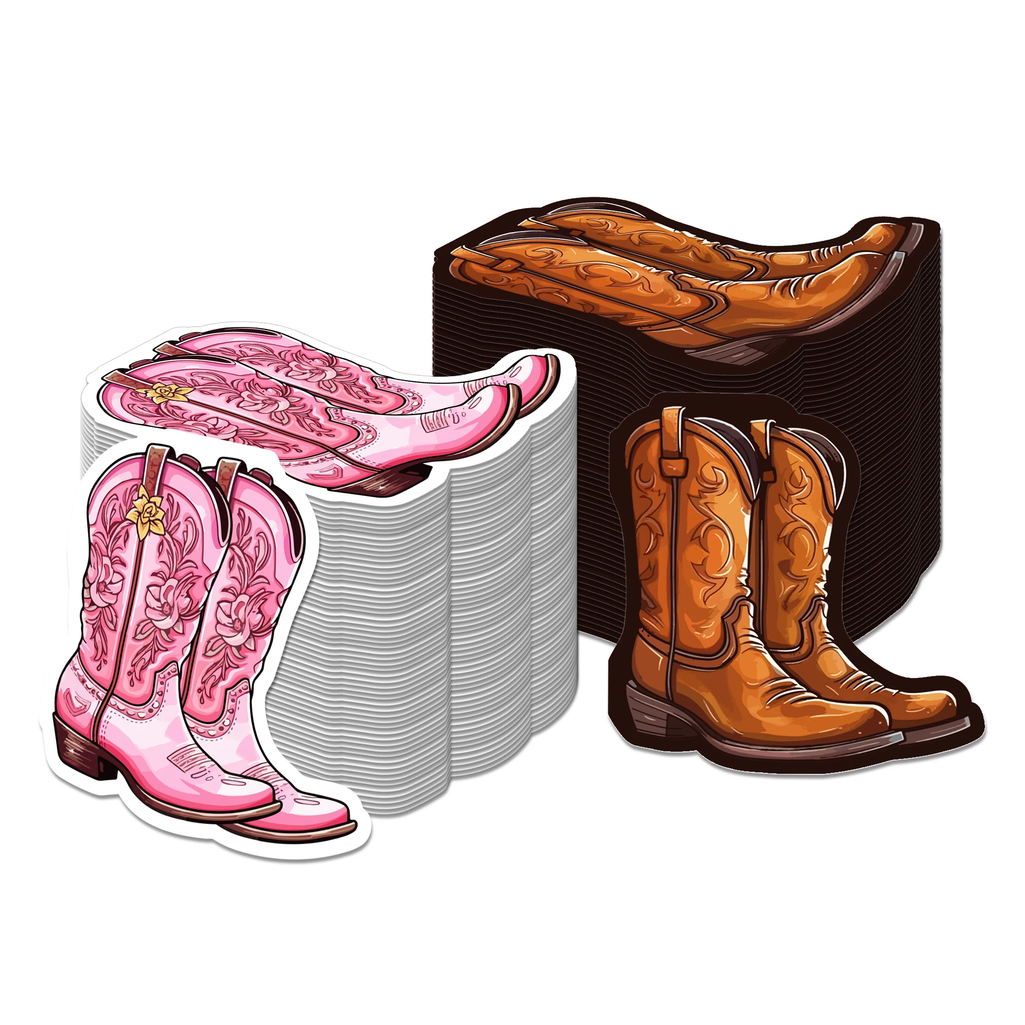20 pçs/saco ocidental cowgirl  - Western Cowgirl Boot avaliação e preço