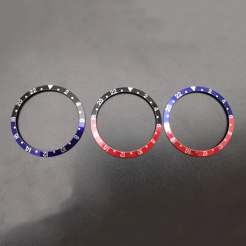 Алюминиевая рамка для часов 36,5 мм для винтажных запчастей часов GMT-Master