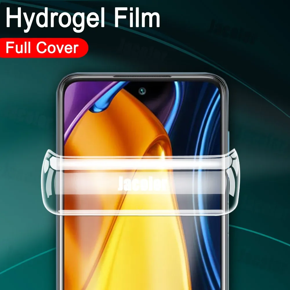 4PCS Per Xiaomi POCO M3 Pro 5G/4G Pellicola Idrogel di Sicurezza Per Xiomi Pocophone M3 M3Pro Pellicola Protettiva Morbida Non In Vetro Temperato