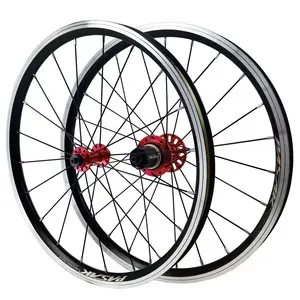 20インチvブレーキ406/451 o.l.d. 折りたたみ式自転車ホイールセット,フロント74mm,リア130mm,bmx,ud,マット -  AliExpress