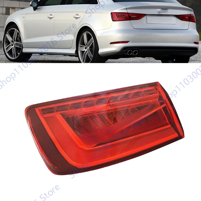 

For Audi A3 Sedan 2014-2016 Rear Tail Light Warning Brake Stop Light Signal Lamp Taillight Car Accessories 8V5945095A 8V5945096A