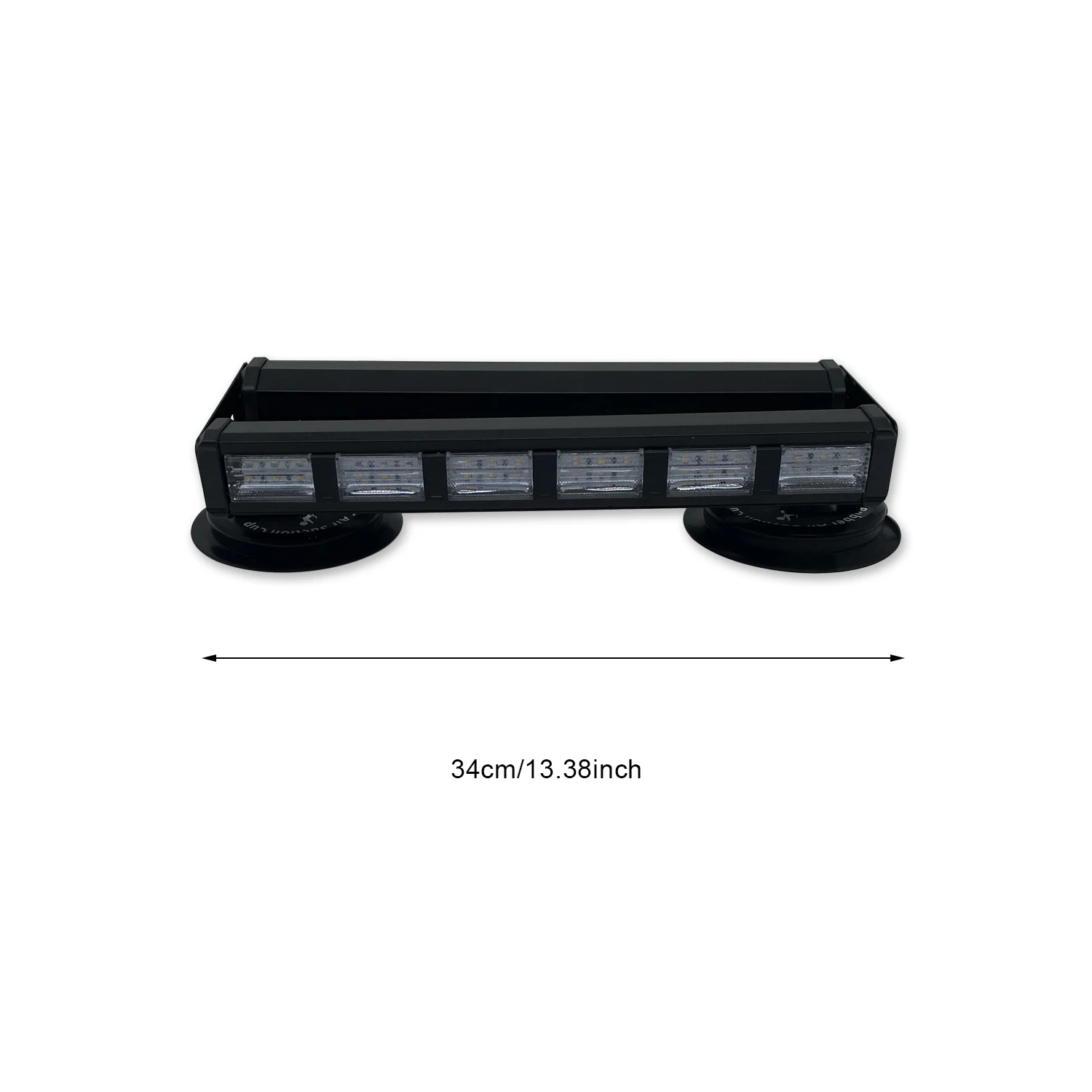 LED  Light  Bar  Double Row Car Flash Middle Net Light Led Car Warning Ceiling Bumper Light Work Signal