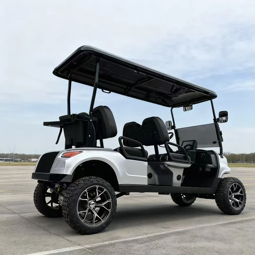 Chinese Single Rider Electric Golf Cart with Golf Trolley Accessory Electric Lithium Battery Golf Buggy Car for Club Sale