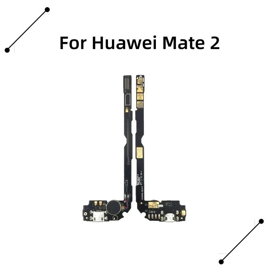 

New Microphone Module+USB Charging Port Board Flex Cable Connector Parts For Huawei Mate 2 Replacement