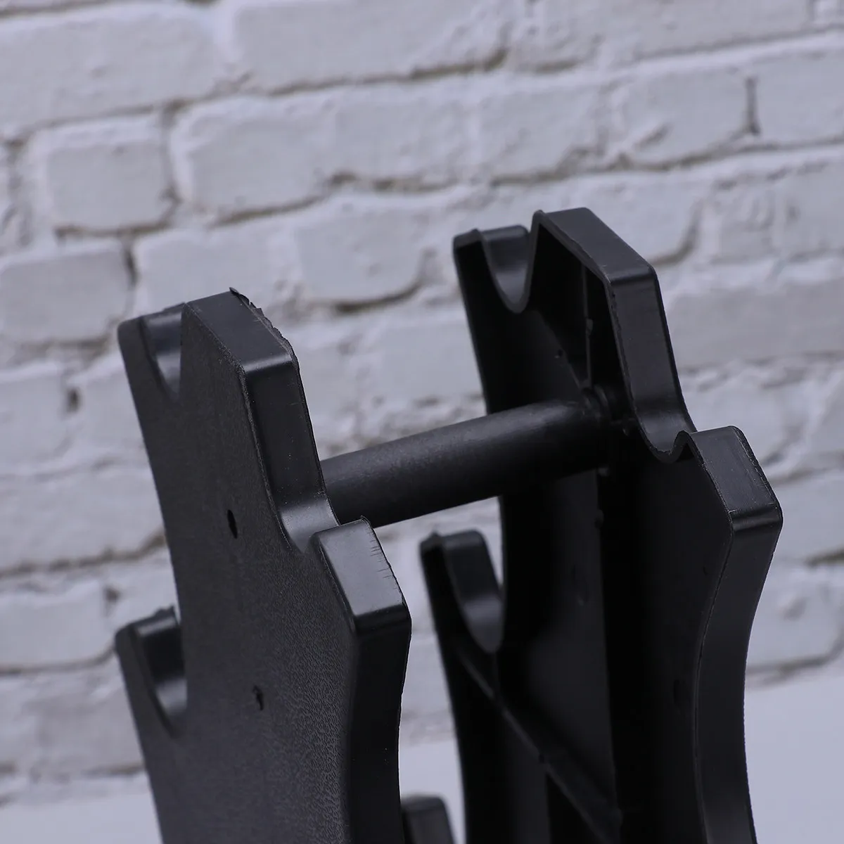 Dumbbell Dispaly Rack Sturdy ABS Construction Prevents Rolling Protects Floors Compact Design Fits Any Room Dumbbell Storage