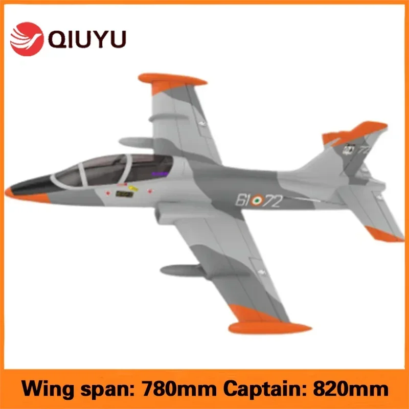 50mm Bypass Aircraft Mb339 Epo Electric 4-channel Remote Control Fixed Wing Crash Fighter Novice Training Aircraft