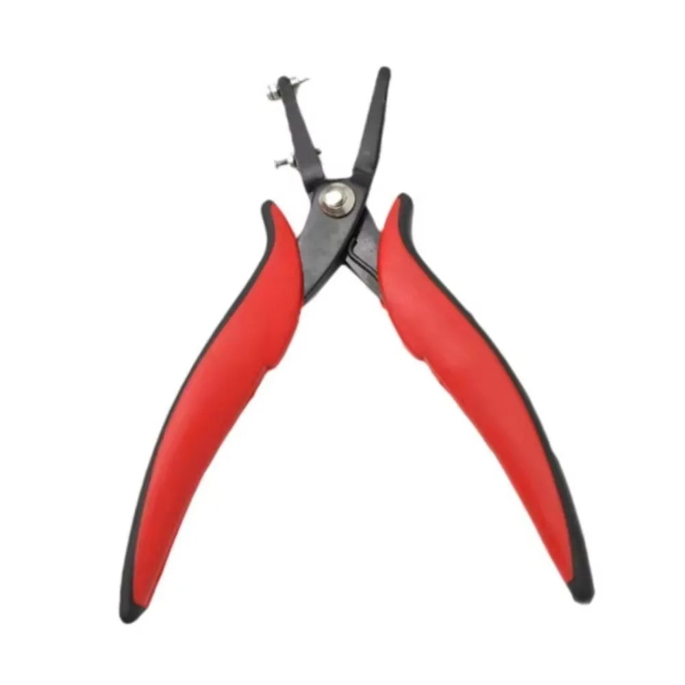 1.5/1.8mm Precision Hole Punch Plier, Belt Watch Band Puncher Hand Perforating Plier for DIY Leathercraft Jewelry Making