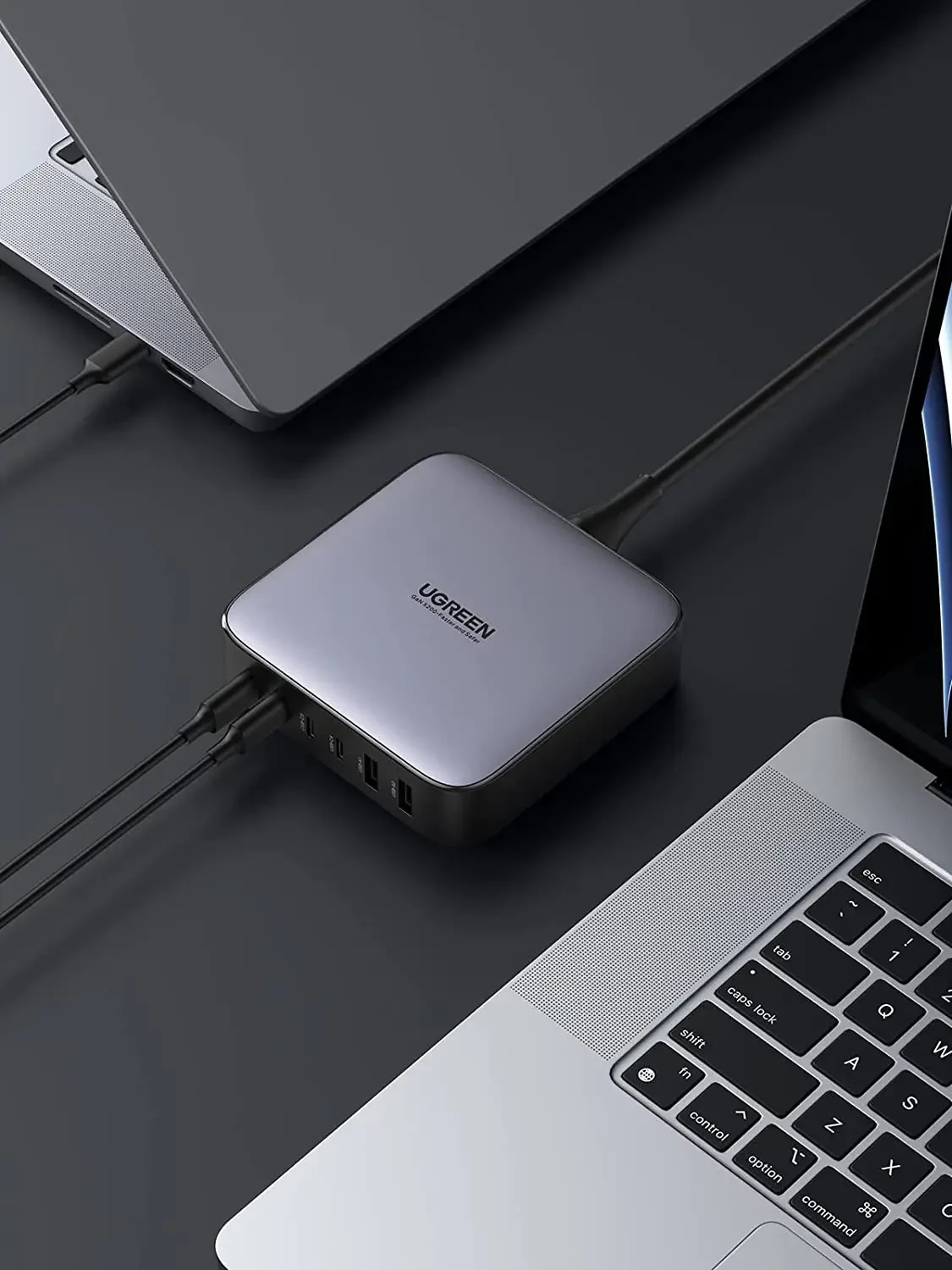 Adaptery ładowarki Ugreen 200W USB C ładowarka biurkowa Nexode 6 portów GaN PD szybka ładowarka z kablem USB C do C